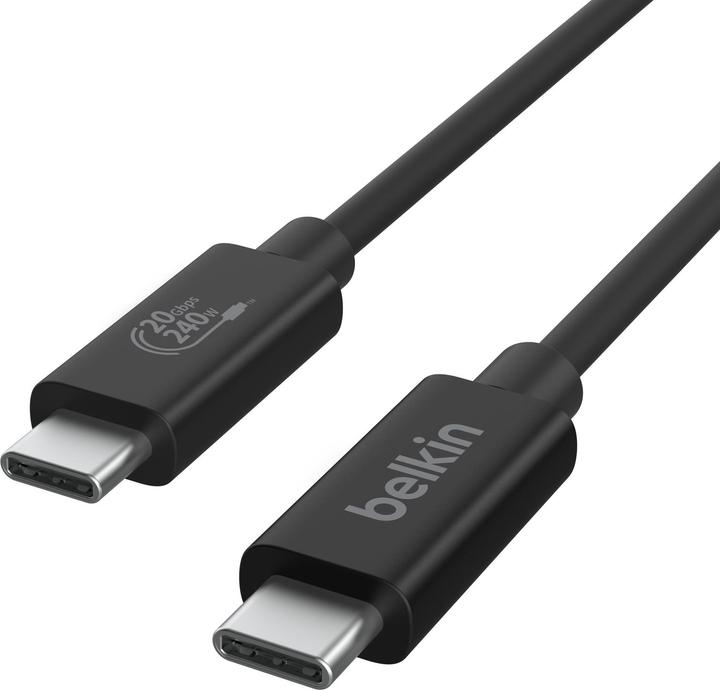 Produktbild Belkin USB C — USB C (2 m, USB 3.2 Gen 2x2, 240 W)