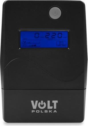 Produktbild Volt Polska MICROUPS UNTERBRECHUNGSFREIE STROMVERSORGUNG 1000VA/600W 1*9AH (1000 VA, 600 W, Line-Interaktiv USV)