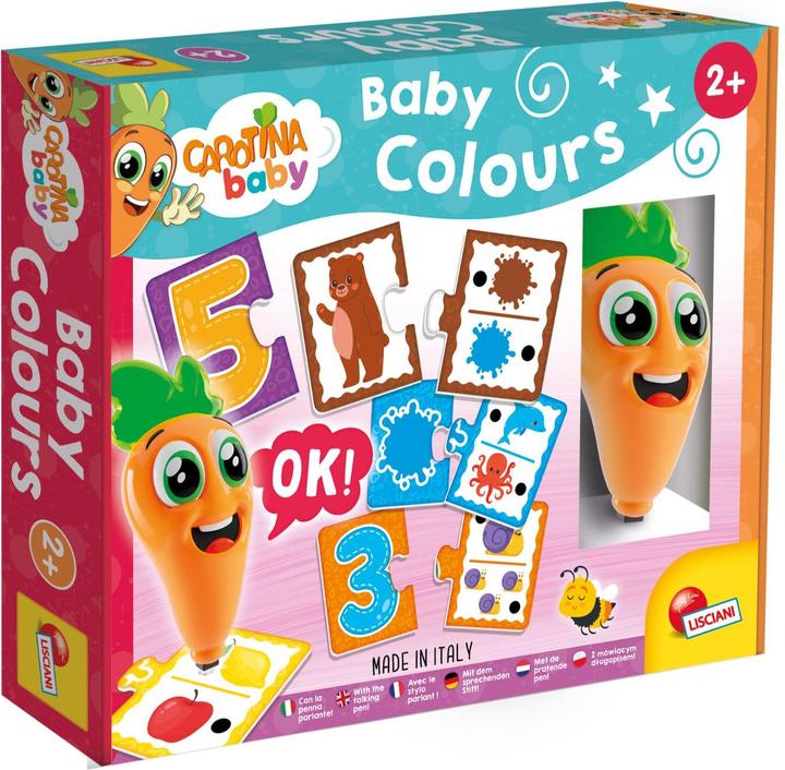 Actual product image Lisciani Carotina Baby Talking Pen Baby Colours