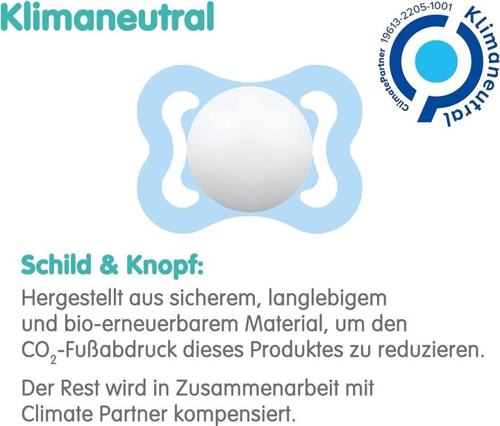 Produktbild MAM Air Silikon Schnuller, 2 Stück, 0-6 Monate (2 x, bis 6 Monate)