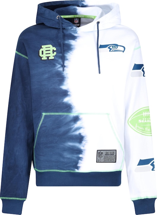 Produktbild Recovered Re:covered Fleece Hoody - INK DYE Seattle Seahawks - L (L)