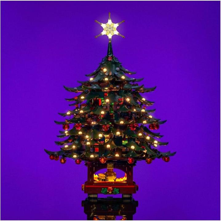 Produktbild Light my bricks LMB 2.0 LED Licht Set für LEGO® 41843 Familien-Weihnachtsbaum (Warmweisses LEDs)