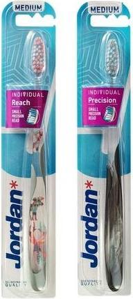 Jordan Individual Reach Toothbrush Average 2Pcs. (2 x)