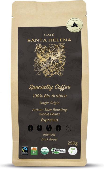 Image du produit Cafe Santa Helena Coffee Espresso (250 g, Torréfaction foncée)