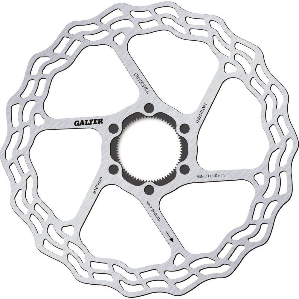 Galfer Bike, Bremsscheibe, (160 mm)