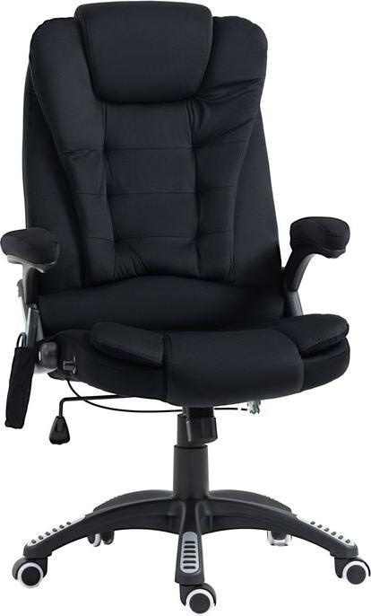 Produktbild Swisshandel24 Bürostuhl mit Massage- & Wärmefunktion, ergonomisch, Schwarz (45 - 55 cm)