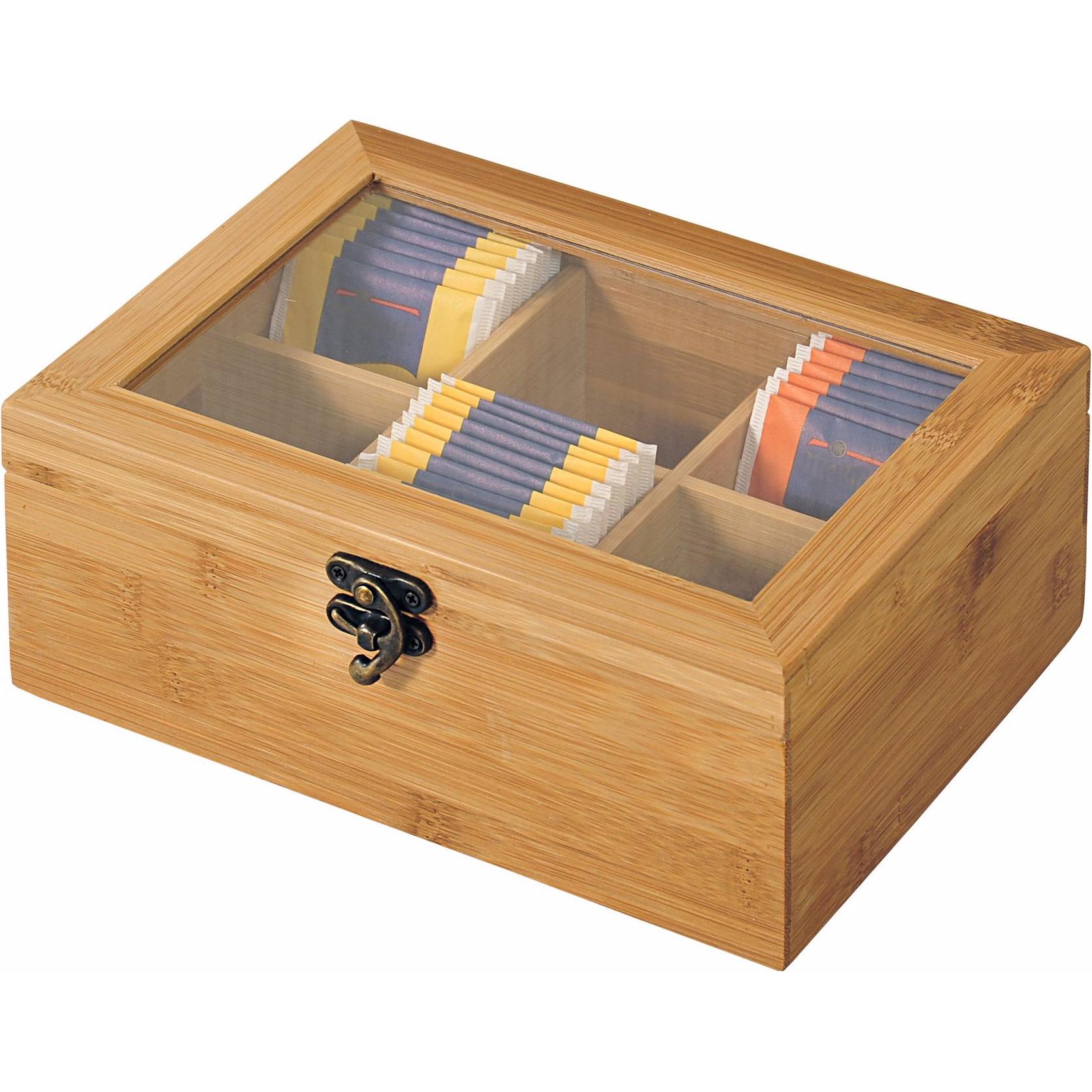 Kesper teebeutel-Box, Vorratsbehälter, Braun