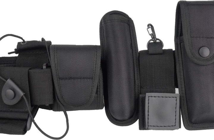 Image du produit Mfh Ceinturon, "Security", noir, 12 pièces, insert PP