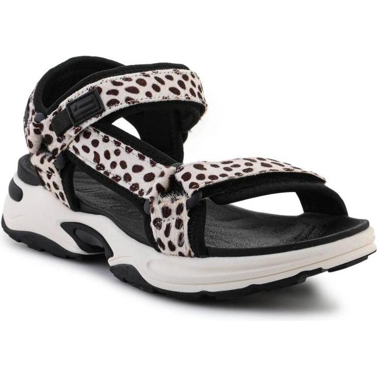 D.Franklin, Donne, Sandali + Ciabatte, Damen Sneakers Sandalen Streifen Sandalen, (38)