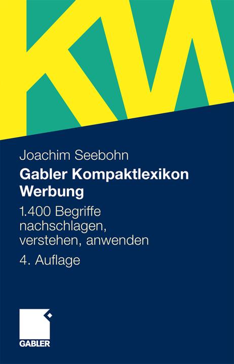 Energie-Label Kompaktlexikon Werbung (Deutsch, Joachim Seebohn, 2010)