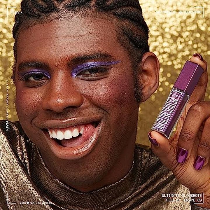 Produktbild NYX Professional Make-Up NYX PROFESSIONAL MAKEUP Ultimate Glowshots Vivid Rich Feelin' Grape 0.25 Fl Oz (20 Feelin' Grape)