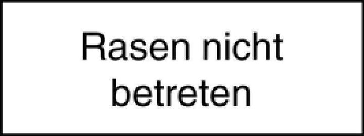 Actual product image BRW Panel Keep off the grass 10.080