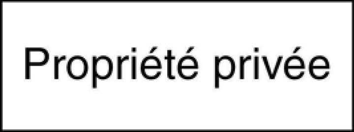 Image du produit BRW Plaque supplémentaire Propriété privée 10.255