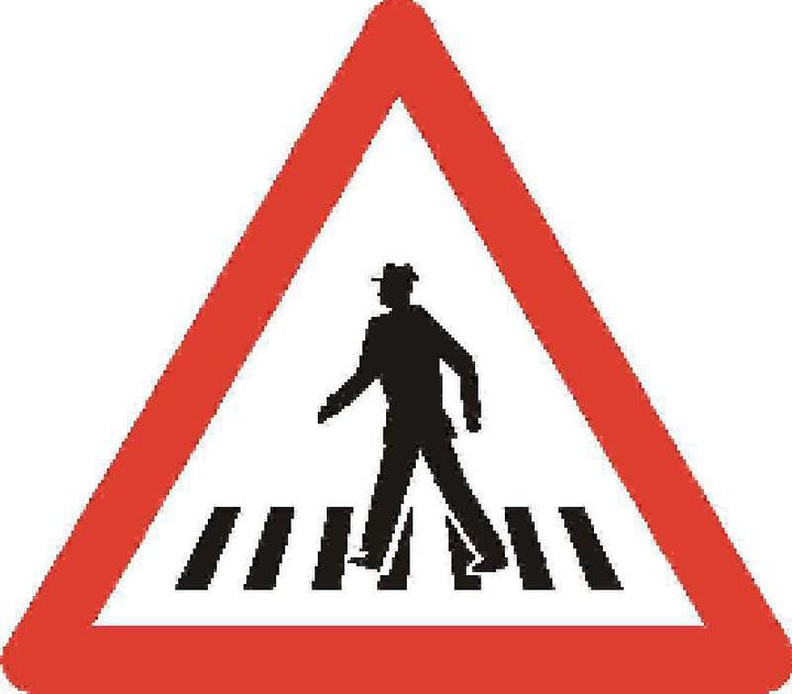 Immagine prodotto BRW Segnale di attraversamento pedonale 1.22