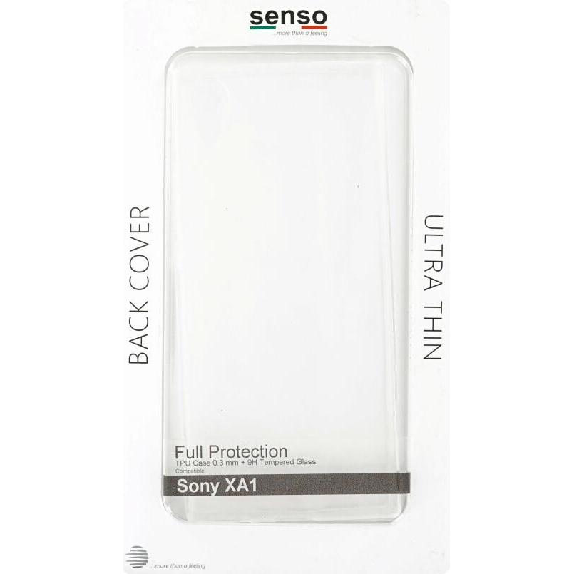 Thumbnail - Senso Full Protection für Sony Xperia XA1 (Sony Xperia XA1), Smartphone Hülle, Transparent