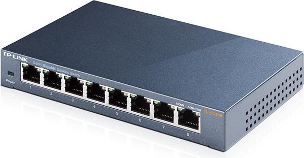 Image du produit TP-Link Tl-Sg108pe (8 ports)