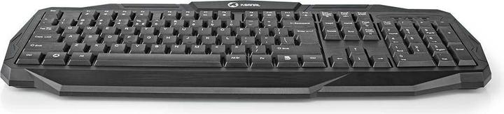 Produktbild Nedis Wired Gaming Keyboard Gaming-Tastatur mit Kabel USB 2.0 US-amerikanisches Tastaturlayout Schwa (Eng. Int., Kabelgebunden)