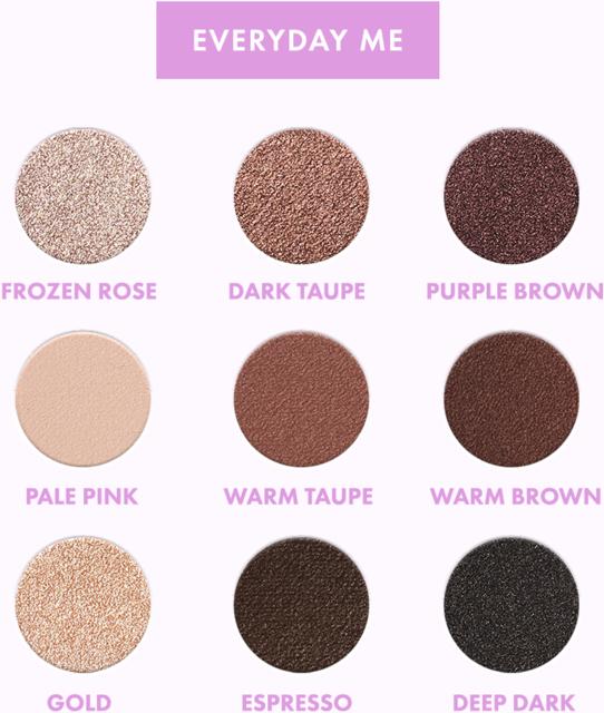 Produktbild Goovi Everyday Me Lidschattenpalette (matt satinie meta)