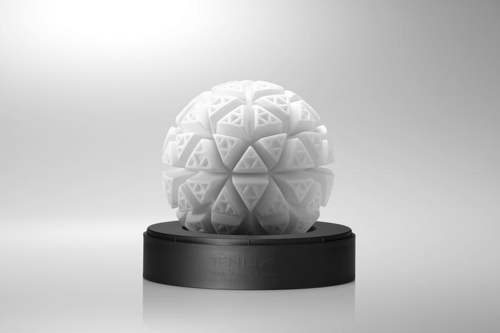 Actual product image Tenga Geo Glacier