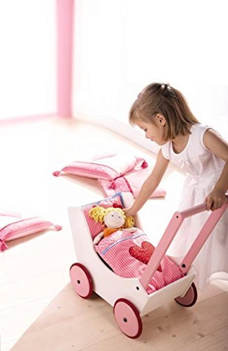 Productafbeelding Haba Poppenwagen harten
