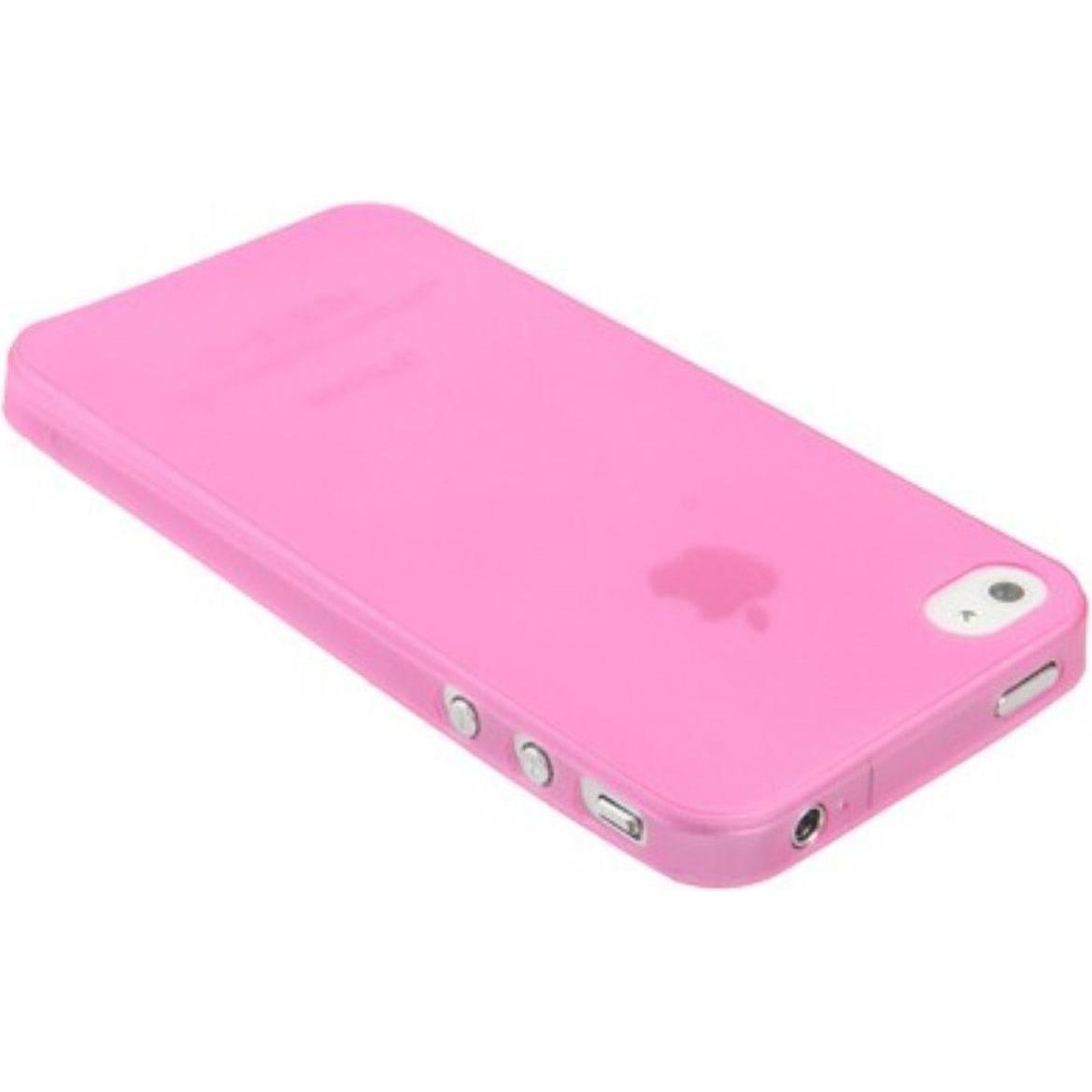 Thumbnail - König Design Schutzhülle Case TPU für Handy iPhone 4 & 4S Pink / Transparent (LG G4s, Apple iPhone 4), Smartphone Hülle,...