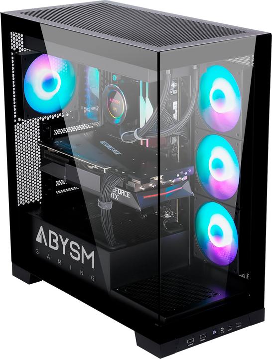 Produktbild Abysm Gaming Danube Sava H500 Black (ATX, ITX, mATX)