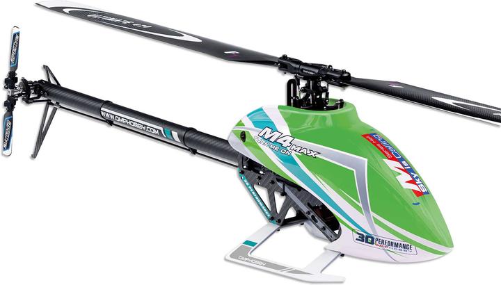 Image du produit OMP Hobby Hélicoptère M4 Max Combo vert, en kit