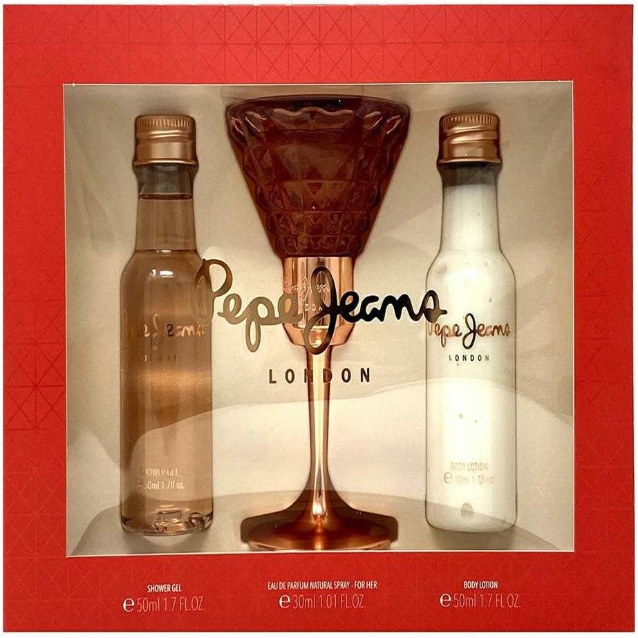 Thumbnail - Pepe Jeans, Beauty Geschenkset, for Her 3 Piece Set - EDP 30ml, Body Lotion 50ml, Shower Gel 50ml