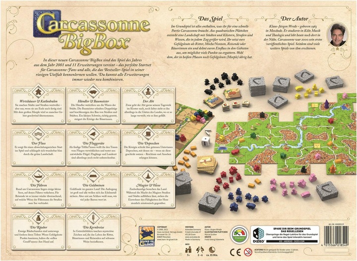 Produktbild Hans im Glück Carcassonne Big Box (Deutsch)