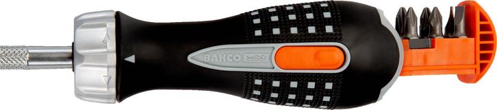 Produktbild Bahco 1/4"-Bit-Knarren-Schraubendreher, 125 mm (Sechskant (hexagonal))