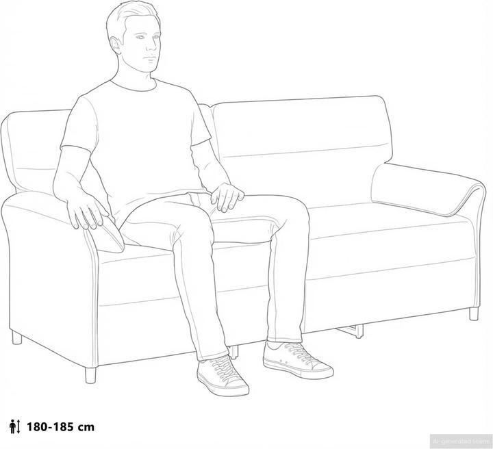 Produktbild vidaXL Modernes Sofa (3-Sitzer)
