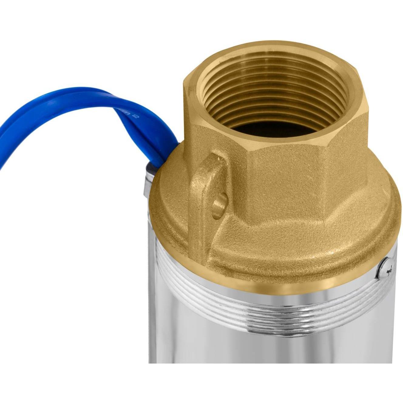 Thumbnail - MSW, Wasserpumpe, Pumpe Brunnenpumpe Tiefbrunnenpumpe Tauchpumpe 3.800 L H 250 Watt Edelstahl