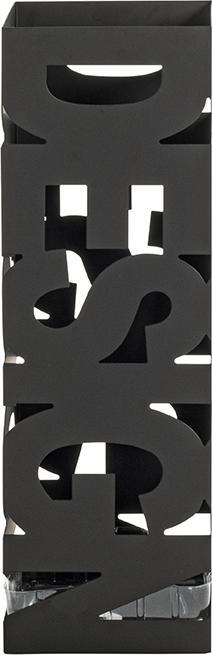 Actual product image HAKU Möbel Cast Iron Umbrella Stand, Rectangular (16 x 16 cm)