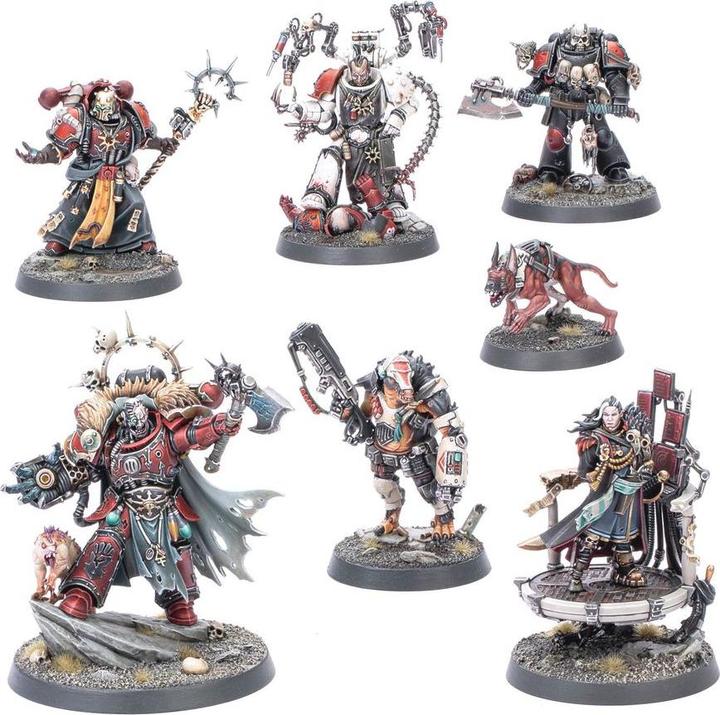 Games Workshop Warhammer 40k - Huron Sombre Coeur et les Maitres du Maelstrom