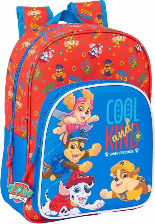 Paw Patrol The Schulrucksack Cool Blau Rot 26 X 34 X 11 Cm