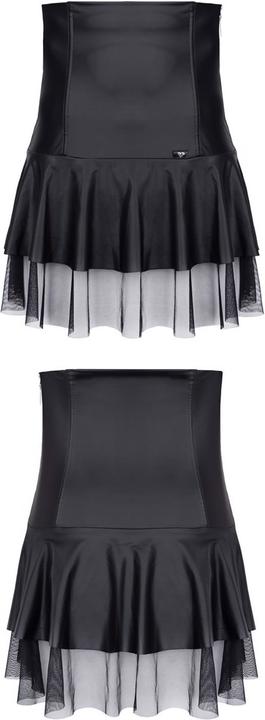 Actual product image Regnes Fetish Planet Herren High Waist Rock (S)