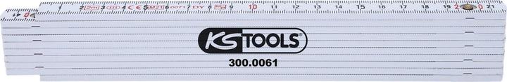 Actual product image KS Tools Plastic folding ruler (2 m)