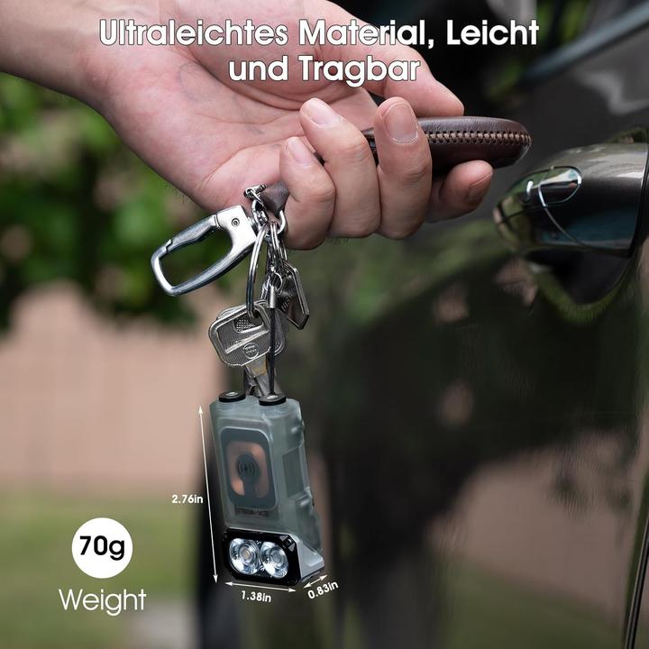 Immagine prodotto Wuben X3 (7 cm, 700 lm)