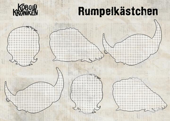 Actual product image KoboldKroniken. Goblin play block. 3-in-1 Only real with the Kobold (German)