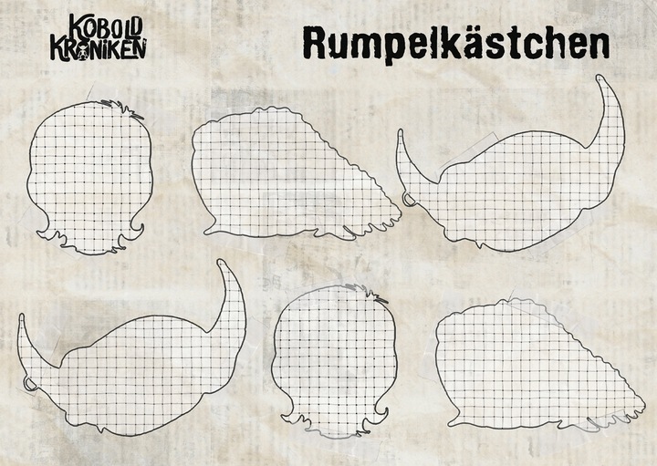 Actual product image KoboldKroniken. Goblin play block. 3-in-1 Only real with the Kobold (German)