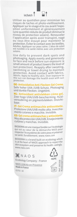 Immagine prodotto Bioderma Photoderm Spot-Age SPF50+ (Crema solare viso, SPF 50, 40 ml, 58 g)