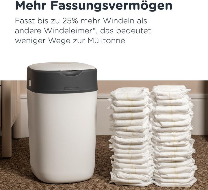 Actual product image Sangenic Nappy pail Twist & Click (1 x)