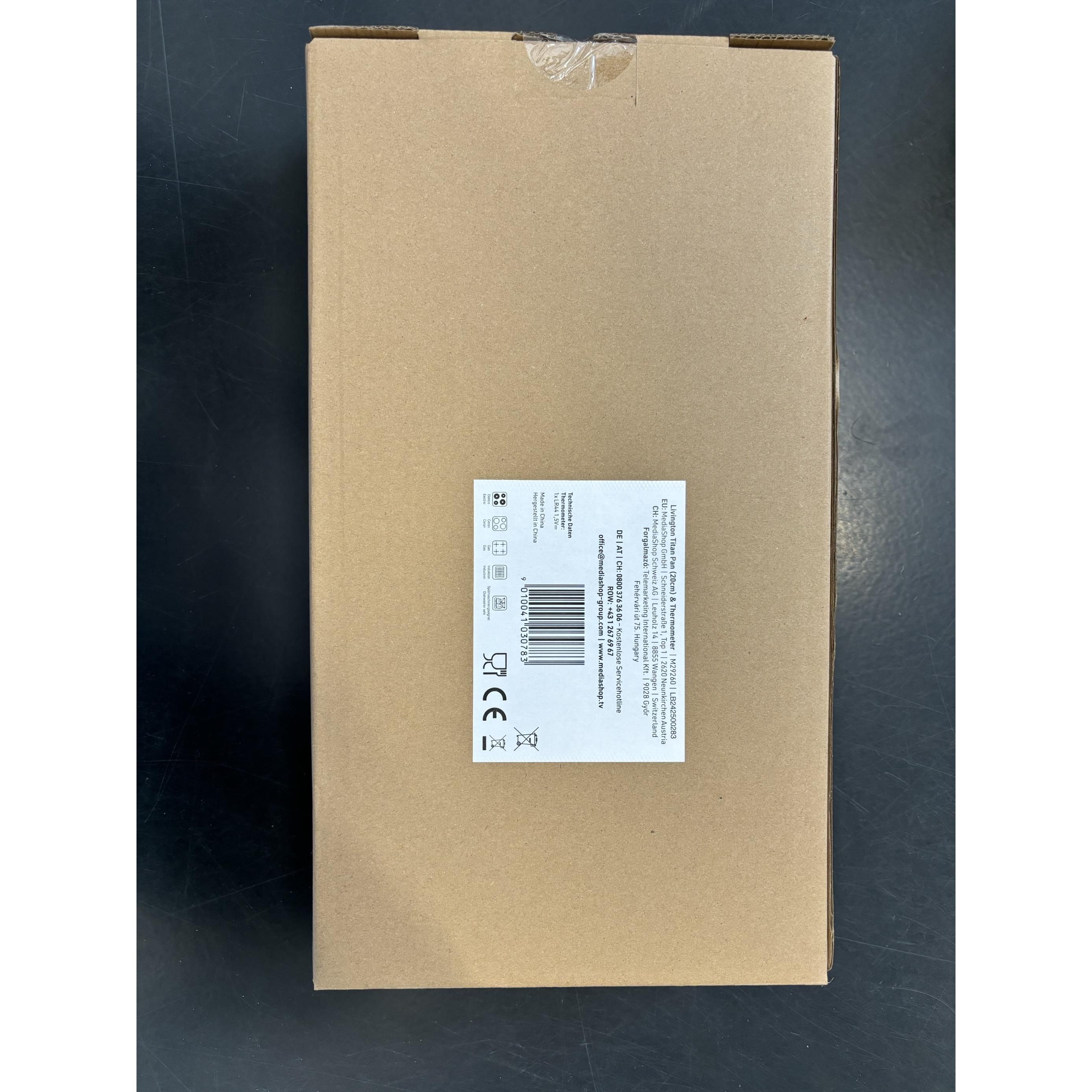 Thumbnail - Livington Titan Pan Frühstückspfanne (20 cm), Pfanne + Kochtopf, Silber