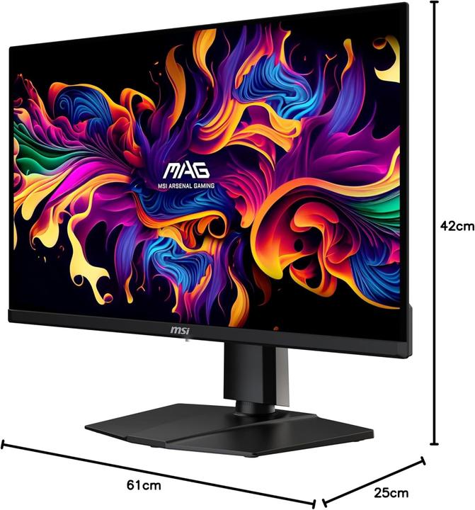Image du produit MSI MAG 271QPX QD-OLED (2560 x 1440 pixels, 26.50")