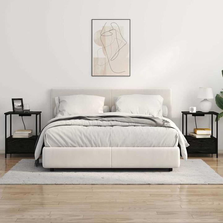 Actual product image vidaXL Bedside table (41 x 41 x 56 cm)