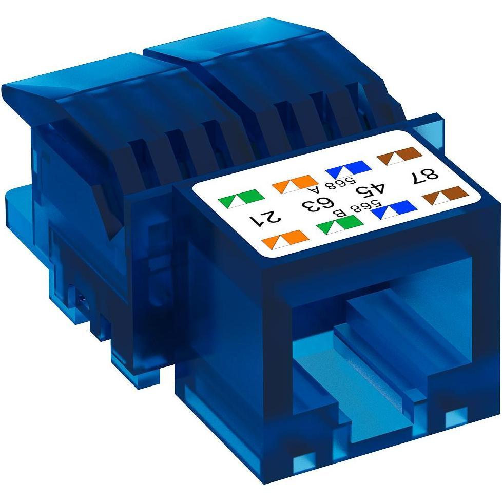 OBO Bettermann Anschlussmodul CAT 6 ungeschirmt 6117341 (CAT6), Netzwerkkabel