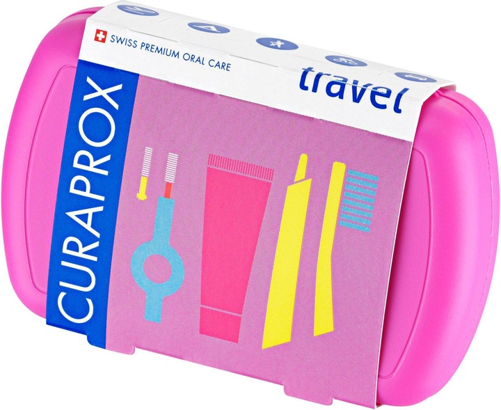 Actual product image Curaprox Travel Set Pink (Soft, 1 x)