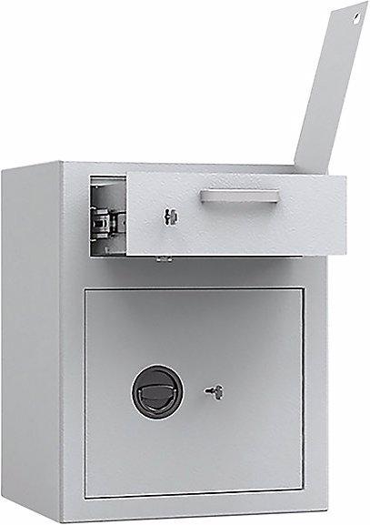 Immagine prodotto ISS Research Cassaforte con fessura per introduzione denaro, S2, alt. x largh. x prof. 620 x (35 l)