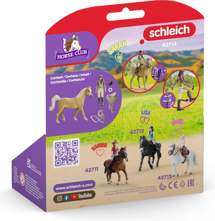Produktbild Schleich Horse Club Sarah & Mystery
