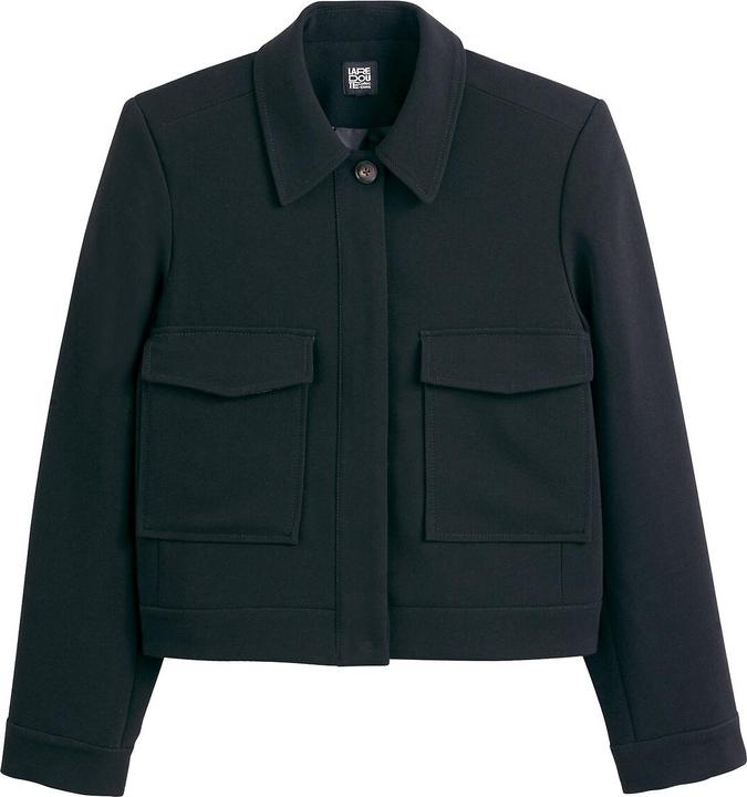 Produktbild La Redoute Collections Kurze Oversize-Jacke mit Knopfleiste (32)